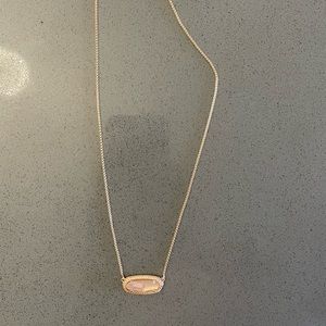 Kendra Scott Rose Gold Pendant Necklace